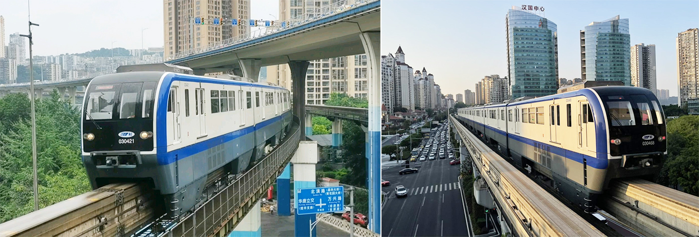 Gangway for Chongqing Monorail Lline 3