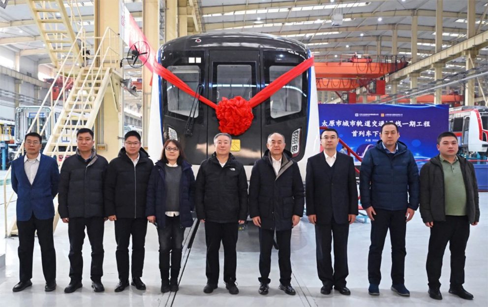 Yonggui Gangways-The First Train of Taiyuan Metro Line 1 Rolled off the Assembly Line Successfully