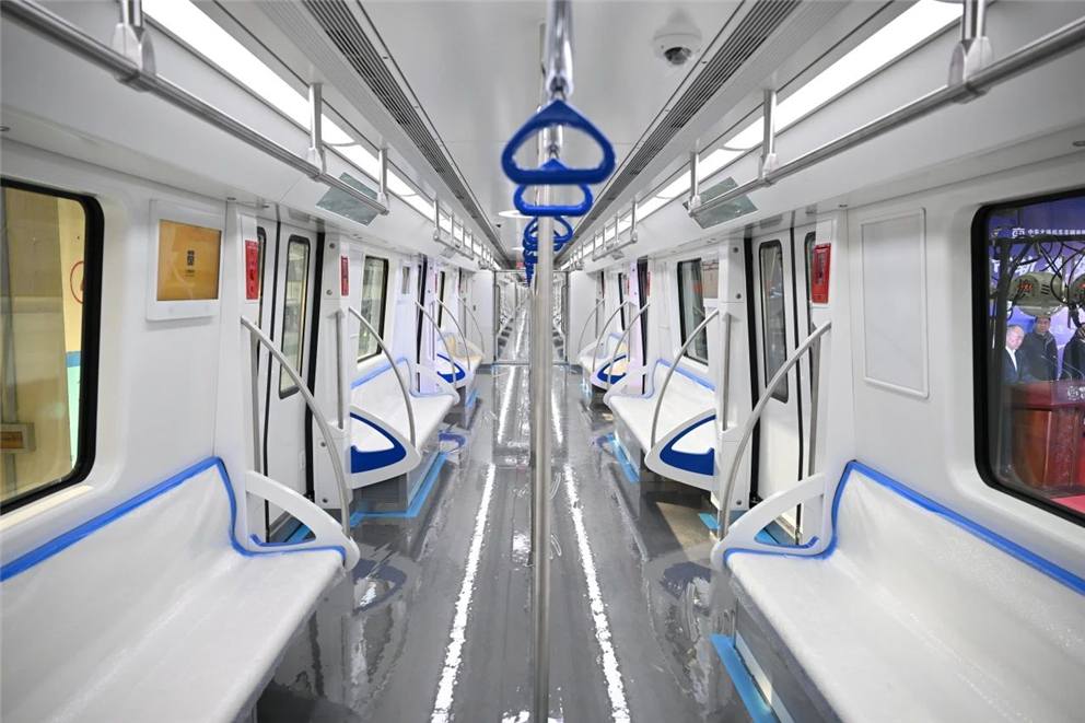 Yonggui Gangways-The First Train of Taiyuan Metro Line 1 Rolled off the Assembly Line Successfully