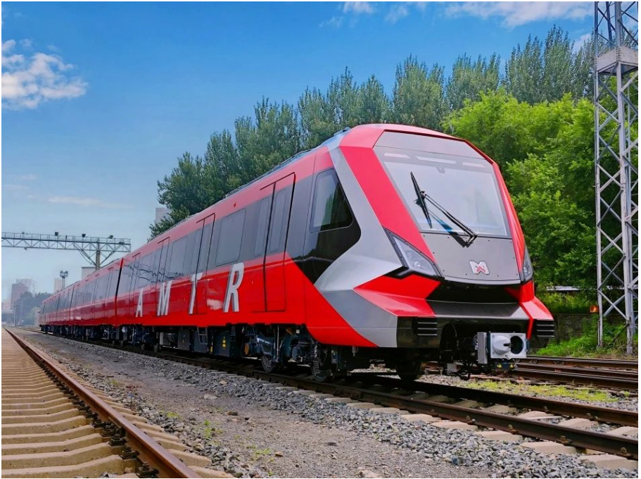 Yonggui Gangways - The First Electric Passenger Car of Xiamen Metro Line 4 Rolled off the Assembly Line.